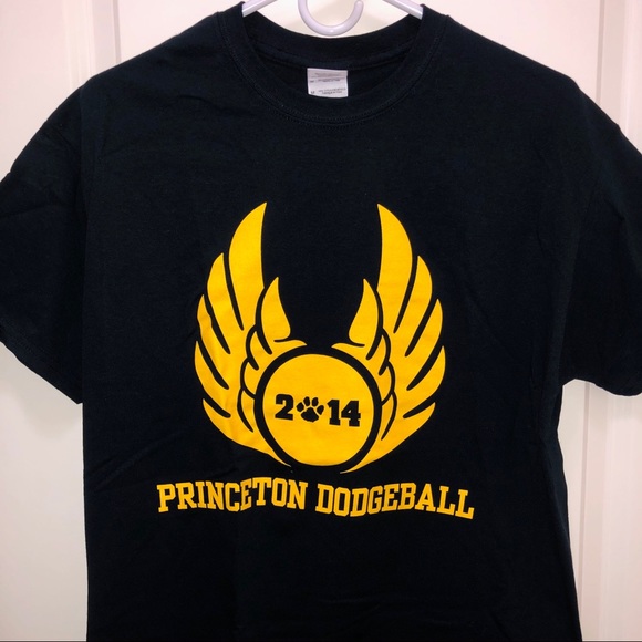 Princeton University 2014 Dodgeball T-Shirt - Picture 1 of 2